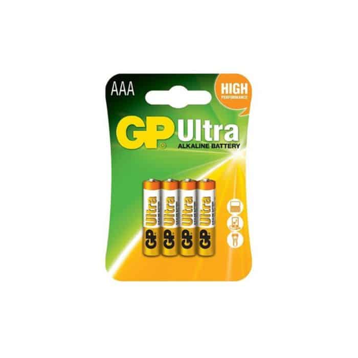 סוללות גי פי אולטרה טריפל איי | AAA GP Ultra Batteries